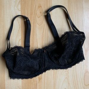 Chantelle Black Lace Underwire Bra